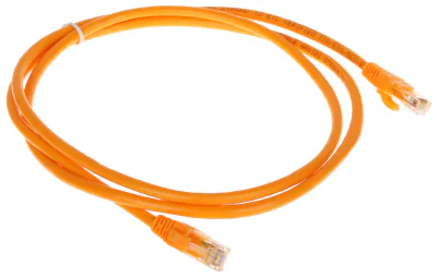Patchcord UTP cat. 6 DELTA PLUG RJ45/6/1.5-ORANGE, 1,5 m, portocaliu