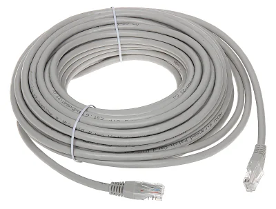 Patchcord UTP cat. 6 Lanberg RJ45/6/20-GREY, 20 m, gri