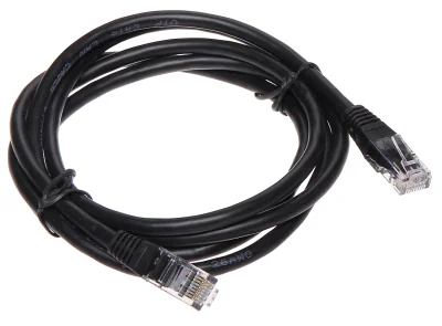 Patchcord UTP cat. 6 RJ45/6/1.5-BLACK, 1,5 m, negru