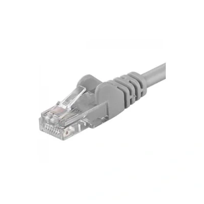 Patchcord UTP RJ45-RJ45 Cat.5e 15m, gri, "UTP-5E-15-G"
