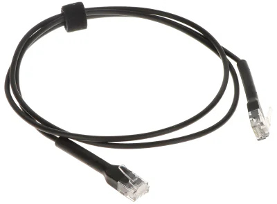 Patchcord UTP UBIQUITI UC-PATCH-1M-RJ45-BK, 1 m, negru