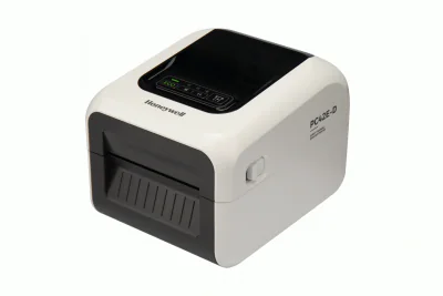 PC42E-D, Direct Thermal, White, 203 dpi, USB, Ethernet, Serial. No Power Cord.
