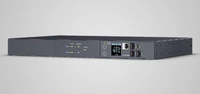 CyberPower PDU44004, Managed, Switched, 1U, Single-phase, Horizontal, Steel, Black