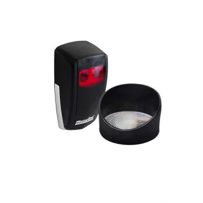 Pereche de fotocelule cu infrarosu Motorline MFE; Raza actiune: 12 m; Alimentare: 36 Vdc/24 Vac; Consum: 100mA; Temperatura de functionare: - 25°C - +65°C; Grad de protectie: IP 54; Dimensiuni: 115 x 53 x 38 mm