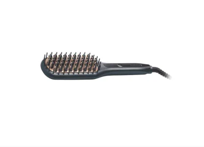 Perie de indreptat parul Remington CB7400, Invelis ceramic, 230 grade, 3 setari temperatura, Incalzire rapida, Husa, Negru