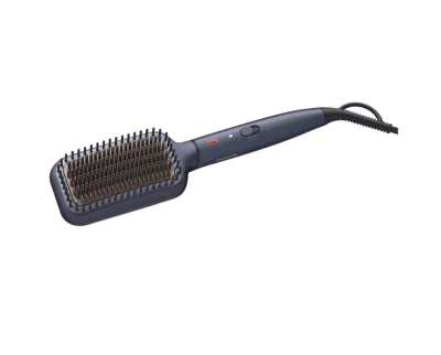 Perie termica PHILIPS BHH885/00, 3 trepte de temperatura, Tehnologie ThermoProtect, Negru, L x A x I (mm) 57x355x125