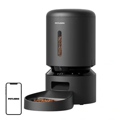 Petlibro Granary distribuitor de hrană cu cameră, 5L (negru)