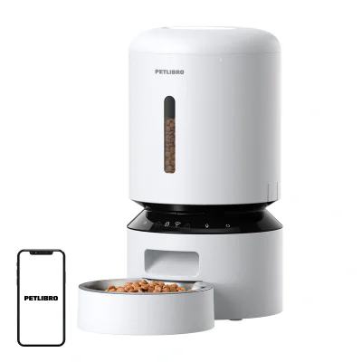 Petlibro Granary Distribuitor de hrană WiFi, 5L (alb)