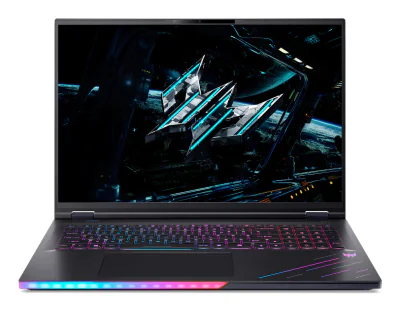 Laptop Gaming Acer Predator Helios 18, cu procesor Intel Core Ultra 9 275HX, 18'' IPS, 32 GB DDR5, 1 TB SSD, NVIDIA GeForce RTX 5080, 16GB GDDR7, Fara OS, 2 ani Garantie