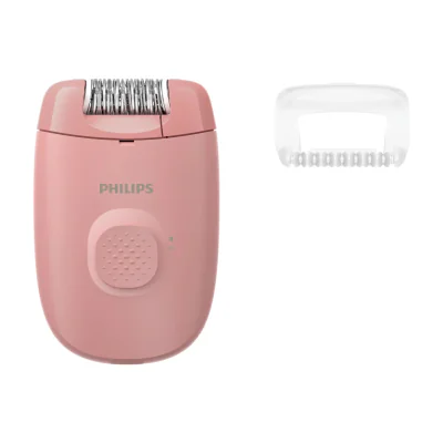 Philips 2000 series Epilator Series 2000 BRE227/00 Corded Epilator, Pink, AC, 2 year(s), 112 mm, 40 mm, 150 mm