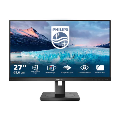 Philips 272S1M/00, 68.6 cm (27"), 1920 x 1080 pixels, Full HD, LCD, 4 ms, Black