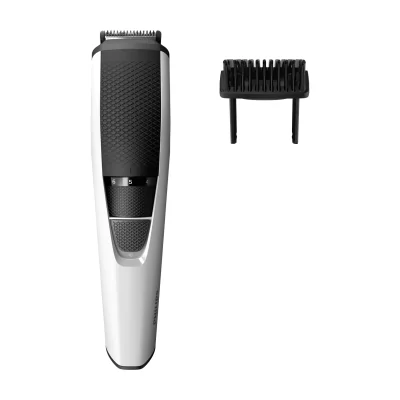 Philips 3000 series Beardtrimmer series 3000 BT3206/14 Beard trimmer, Washable, Oil-free maintenance, Battery, Black, Silver