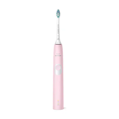 Philips 4300 series ProtectiveClean 4300 HX6806/03 Sonic electric toothbrush, Adult, Sonic toothbrush, Daily care, 62000 movements per minute, Pink, 2 min, 30 sec