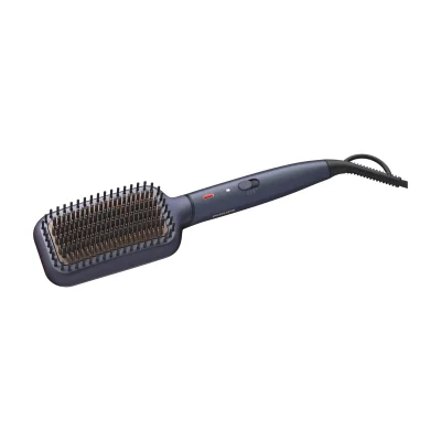 Philips 5000 series BHH885/00, Straightening brush, Warm, PTC, Blue, Hanging ring, 1.8 m
