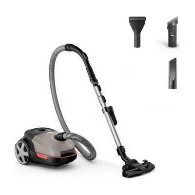 Philips 5000 series XD5122/10, 900 W, Cylinder vacuum, Dry, Dust bag, 4 L, HEPA