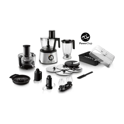 Philips 7000 series HR7778/00 Food processor, 3.4 L, Rotary, Buttons, 20000 RPM, 20000 RPM, 23000 RPM, 2.2 L