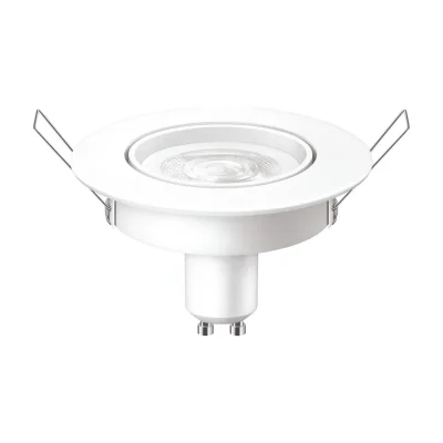 Philips 8718699777975, Recessed lighting spot, GU10, LED, 2700 K, 345 lm, White