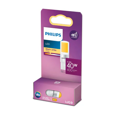 Philips 8719514303751, 3.2 W, 40 W, G9, 400 lm, 15000 h, Warm white