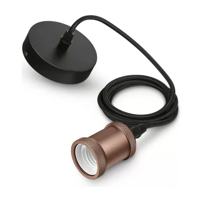Philips Bulb 8718699624057, Flexible mount, Black, Bronze, Bronze, Indoor, 1 bulb(s), E27