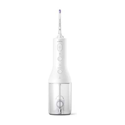Philips Cordless Power Flosser HX3826/31 - White, 0.25 L, White, Battery, Built-in, 1 min, 2 year(s)