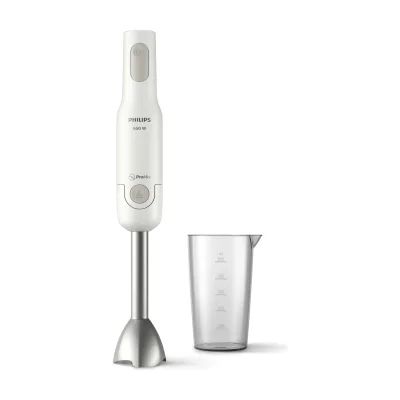 Philips Daily Collection HR2534/00 ProMix Handblender, Immersion blender, Pulse function, 1.2 m, 650 W, White
