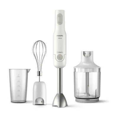 Philips Daily Collection HR2545/00 ProMix Handblender, Immersion blender, Pulse function, 1.2 m, 650 W, White