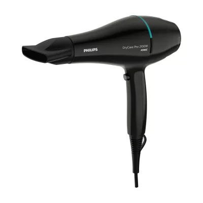 Philips DryCare BHD272/00 Pro Hairdryer, AC, Black, Monochromatic, Hanging loop, 1.8 m, 2100 W