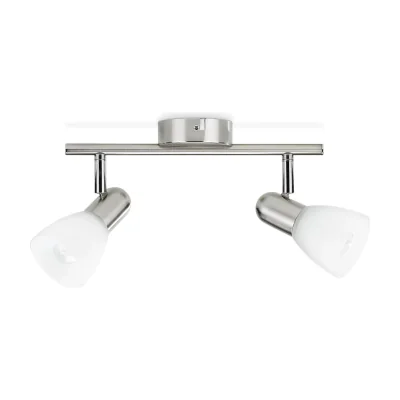 Philips Essentials Spot light 5023217E7, Surfaced lighting spot, E14, 2 bulb(s), LED, 220-240 V, Chrome