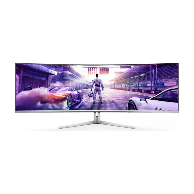 Philips Evnia 8000 49M2C8900L/00, 124.2 cm (48.9"), 5120 x 1440 pixels, Dual QHD, QD-OLED, 0.03 ms, White
