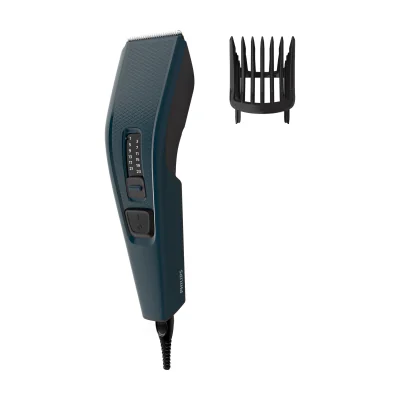 Philips HAIRCLIPPER Series 3000 HC3505/15 Hair clipper, Black, Green, 0.5 mm, 2.3 cm, 4.1 cm, Stainless steel, AC