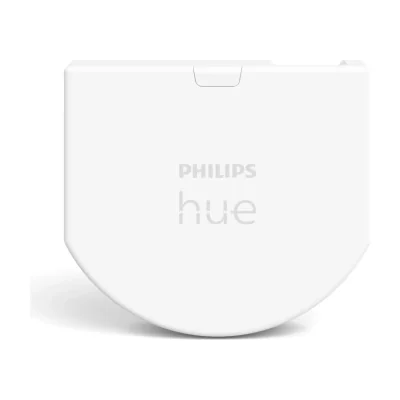 Philips Hue wall switch module, Wireless, White, IP20, Plastic, IP20, III