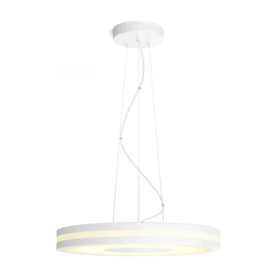 Philips Hue White ambience Being pendant light, Smart suspension light, Bluetooth/Zigbee, White, LED, Metal, Plastic, Non-changeable bulb(s)