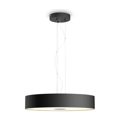 Philips Hue White ambience Fair suspension light, Smart suspension light, Bluetooth/Zigbee, Black, LED, Metal, Non-changeable bulb(s)