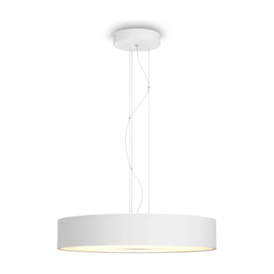 Philips Hue White ambience Fair suspension light, Smart suspension light, Bluetooth/Zigbee, White, LED, Metal, Non-changeable bulb(s)