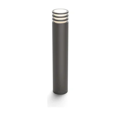 Philips Hue White Lucca Outdoor post 1740393P0, Smart pedestal/post lighting, Bluetooth/Zigbee, Anthracite, LED, Aluminium, E27