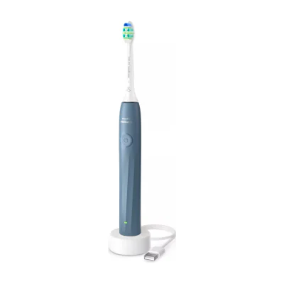 Philips Sonicare 2100 series 2100 HX4021/04 Rechargeable toothbrush, Adult, Sonic toothbrush, Daily care, 31000 movements per minute, Blue, 2 min, 4 x 30 sec