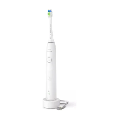 Philips Sonicare 5500 series Series 5500 HX7110/01 Rechargeable toothbrush, Adult, Sonic toothbrush, Whitening, 62000 movements per minute, White, White