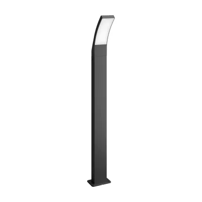 Philips Splay Post Light 12W, Outdoor pedestal/post lighting, Anthracite, Metal, IP44, Patio, Garden, I