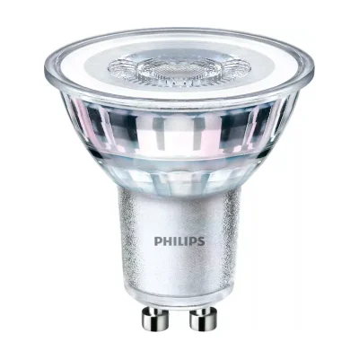 Philips Spot 50W PAR16 GU10 x2, 4.6 W, 50 W, GU10, 355 lm, 15000 h, Warm white