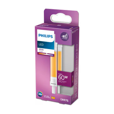 Philips Spot 60W R7S R7S, 7.2 W, 60 W, R7s, 810 lm, 15000 h, White