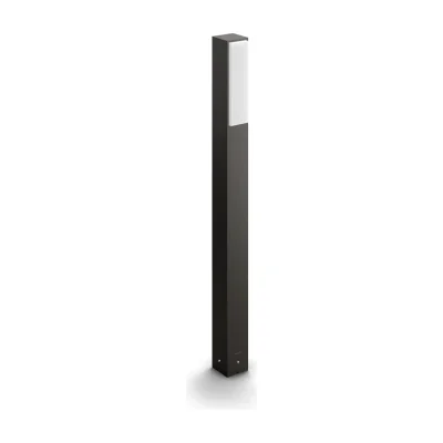 Philips Stratosphere Post Light 3.8W, Outdoor pedestal/post lighting, Anthracite, Metal, IP44, Patio, Garden, I