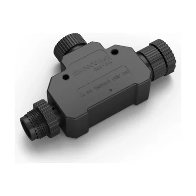 Philips T-connector for LowVolt, Connection module, Black, Plastic, Philips, Backyard, Frontyard, Garden, Patio, IP67