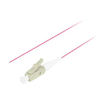 Pigtail Fibră Optică Lanberg MM LC/UPC OM4 Easy Strip 50/125, 2 metri, violet