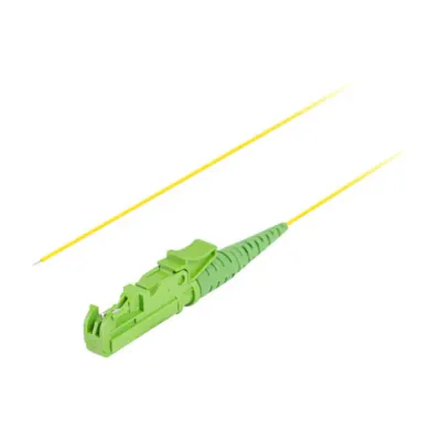 Pigtail Fibră Optică Lanberg SM LSH/APC, Easy Strip, 9/125 G657A1, 2m, Galben