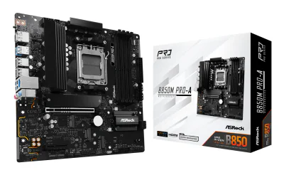 Placa de Baza Asrock AMD AM5 B850/4DDR5 "B850M PRO-A"