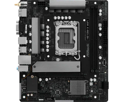 Placa de baza ASRock H810M-X WiFi, Socket 1851, DDR5, Micro-ATX