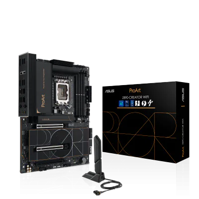 Placă de bază ASUS de ASUS PROART Z890-CREATOR WIFI, Priză 1851, DDR5, ATX