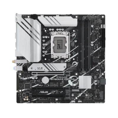 Placa de baza ASUS PRIME B760M-A WIFI D4, Socket 1700, DDR4, Micro-ATX