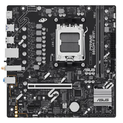 Placa de baza Asus PRIME B850M-F WIFI, AM5, DDR5, mATX, Negru "PRIME B850M-F WIFI"