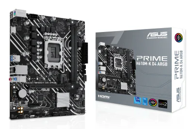 Placă de bază ASUS PRIME H610M-K D4 ARGB